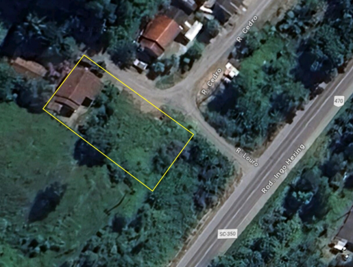 TERRENO DE FRENTE BR 470