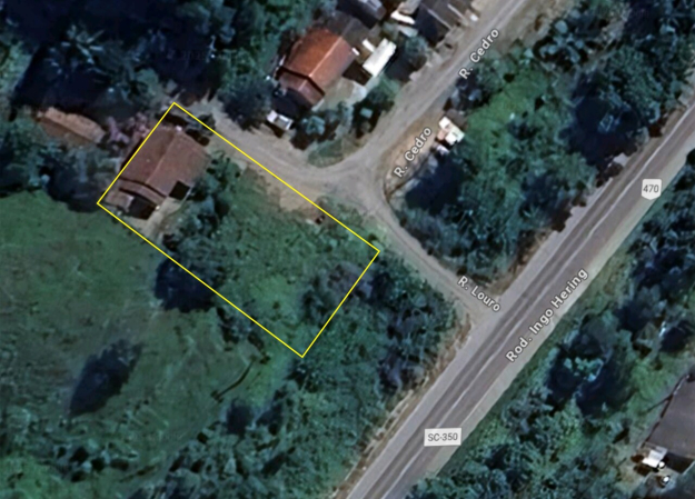 TERRENO DE FRENTE BR 470 - Foto 1